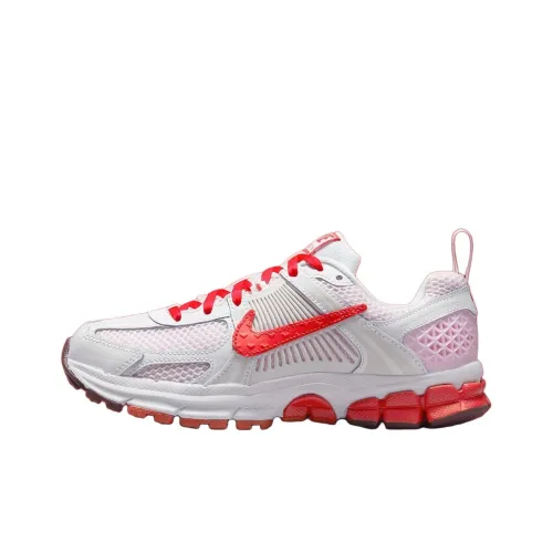 Nike Air Zoom Vomero 5 Устойчивый к истиранию Низкий Топ Детская Беговая Обувь Белый Красный