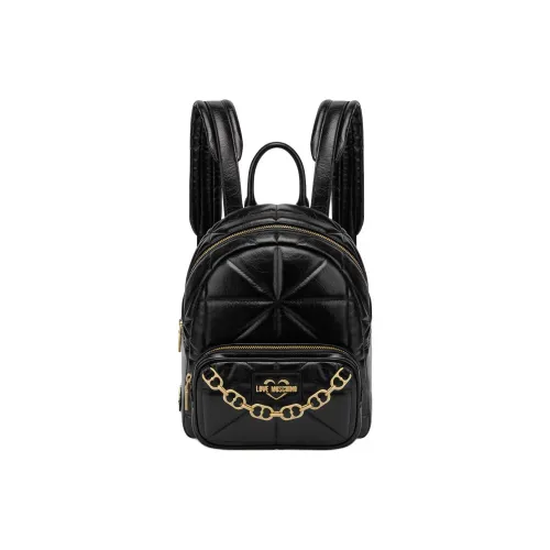 LOVE MOSCHINO Полиуретан Рюкзак Женские Черный