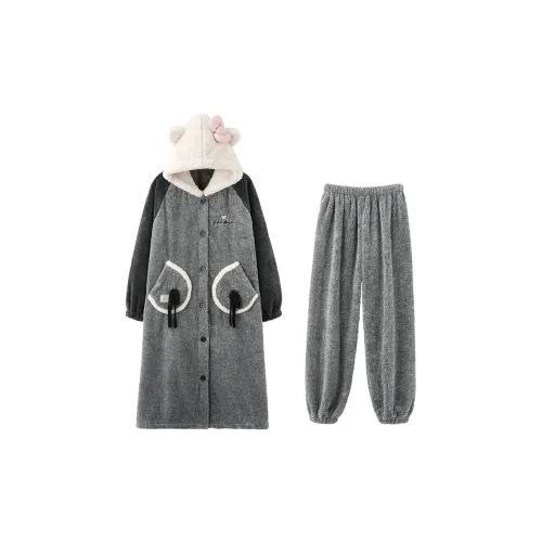 MIOJUER Пижамный комплект женский серый