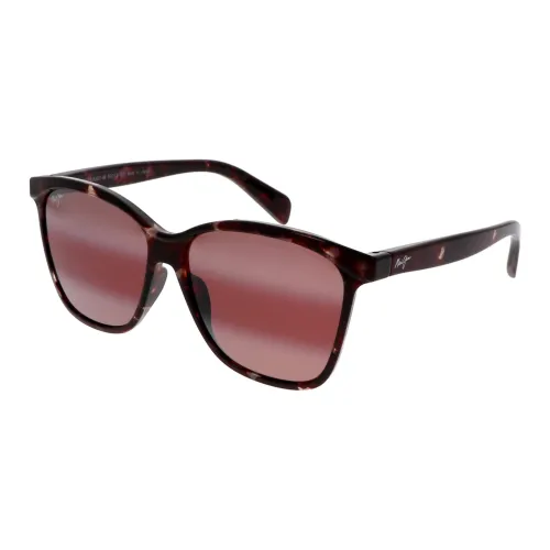 Maui Jim Ацетат OVAL SUNGLASSES Женские Красный
