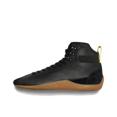 Onitsuka Tiger Slip-resistant Abrasion-resistant MID Топ Casual Unisex Black -> Onitsuka Tiger Slip-resistant Abrasion-resistant MID Топ Повседневный Унисекс Черный