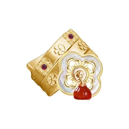 masw Медный сплав Эмаль Кольца Женские