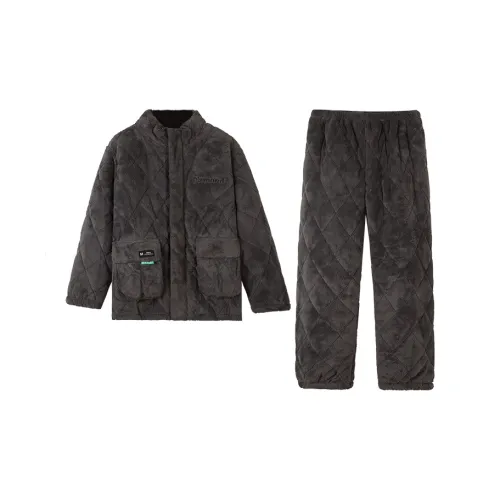 Kerener Pajama Комплект Мужской Угольный Серый