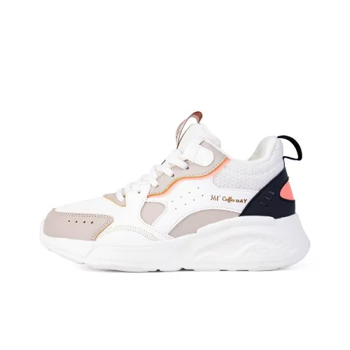 361° Амортизация Устойчивость к истиранию Теплоизоляционный MID Топ Повседневный Беговые кроссовки Женские Белый Серый