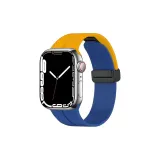 Жёлтый и морской синий