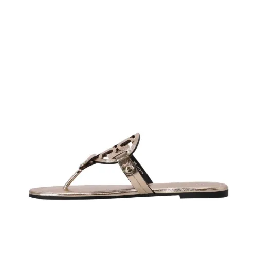 TORY BURCH Miller Шлепанцы Женские Золотые
