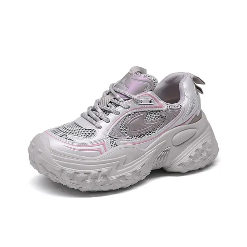 Spider King массивные кроссовки Женские Silver Pink