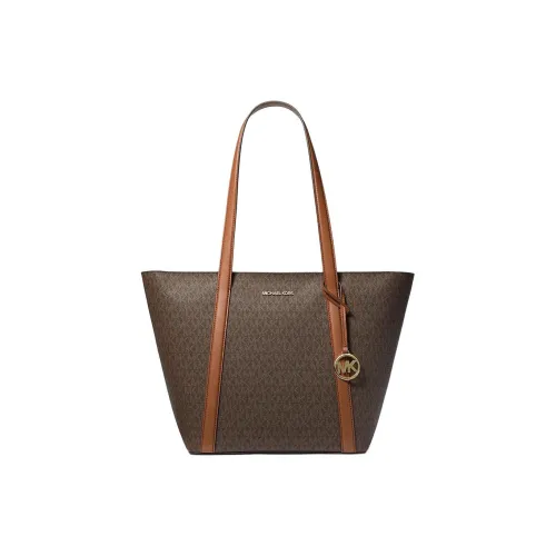 MICHAEL KORS Кожа Тоут Сумка Сумка для покупок Сумка Большая Женская Коричневая