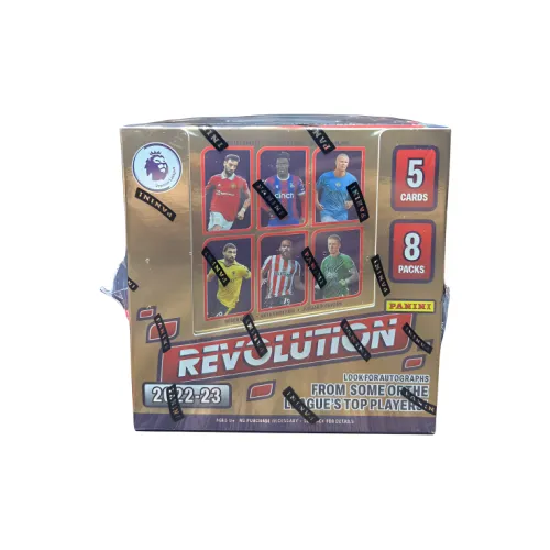 PANINI 2022 23 Премьер-лига REVOLUTION HOBBY Soccer Star Карты в среднем 1 подписанная карта в 2 коробках