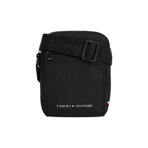Tommy Hilfiger Полиэстер Сумка через плечо Стандартная Унисекс Черная