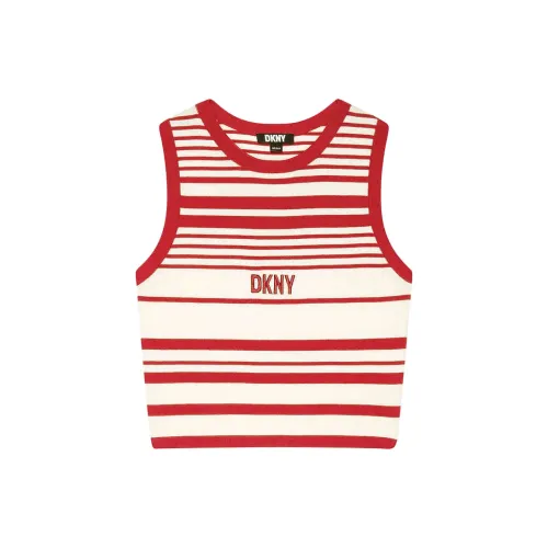 DKNY SS24 Майка Женская Красная и Красная