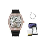 6042A Розовое золото, корпус, белый циферблат