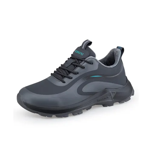 RONGSHI Противоскользящий Устойчивый к износу Термический Низкий Топ Casual для Пожилых и Мужской