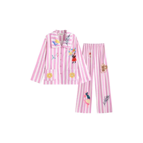 Wabi Town Пижамный комплект женский розовый