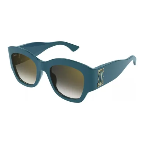 Cartier Butterfly Солнцезащитные очки Женские Blue