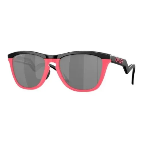 Oakley Thermoplastic пластик квадратные солнцезащитные очки унисекс розовые