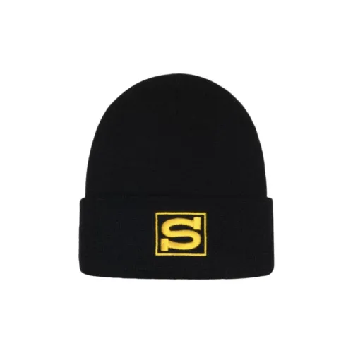 Stussy Акриловые Шапки-бини Унисекс Черный