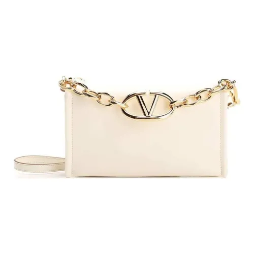 Valentino GARAVANIVlogo Кожаная Сумка через плечо Женская Белая