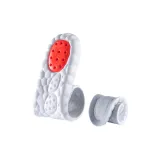 Бело-серый [1 шт] Мягкий отскок Удобный | Антибактериальный Устойчивый к запахам