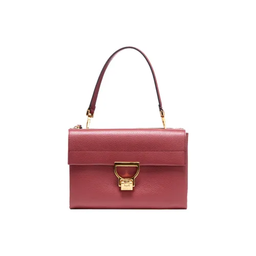 COCCINELLE Кожа Портативный Crossbody Сумка Сумка через плечо Женская Коньячный Красный