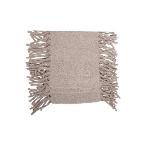 BY MALENE BIRGER COPENHAGEN MBC Вязаные шарфы из альпаки Женские Бежевый