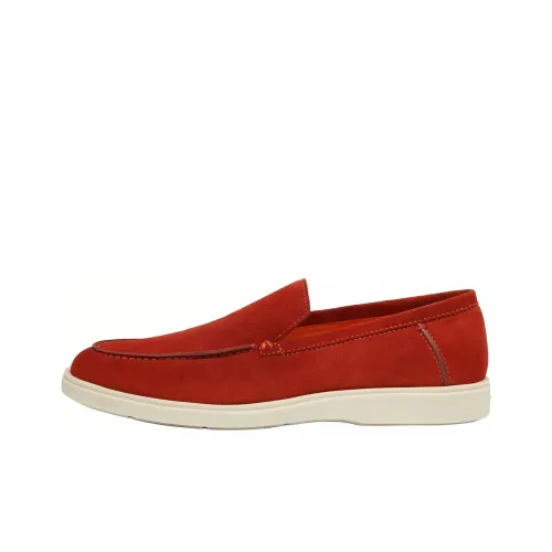 Santoni Лоферы Orange Men's