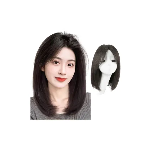 TIANKONGSHU Полный набор париков с волосами на ключицу 45 см человеческие волосы стрижка Боб