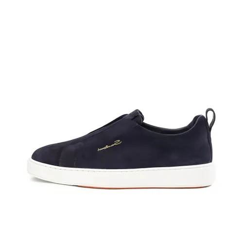 Santoni Скейтборд Кроссовки Низкие Синий Мужской