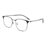 Матовый черный | Металлический-C22 & Защита от синего света 0 диоптрий Плоская подошва Линзы