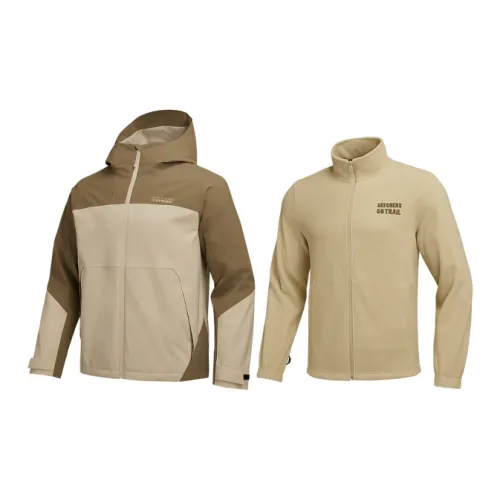 Skechers Ирландский Кремовый 028R Мужская Ветровка