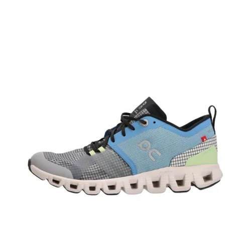 On Cloud X Shift Slip-resistant Abrasion-resistant Low-top Беговые кроссовки Женские Blue Gray