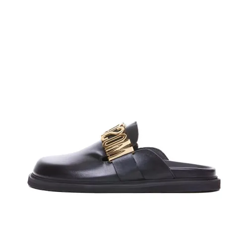 MOSCHINO Домашние тапочки Женские Черные