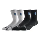 Бело-серый + Бело-серый + Черно-серый + Черно-серый - 4 шт