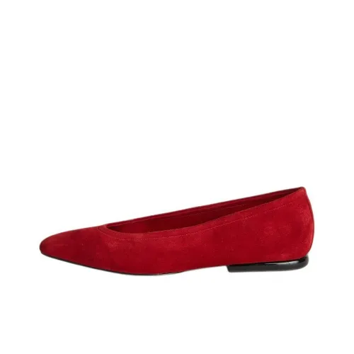 Loro Piana Женские повседневные туфли, красный, женские