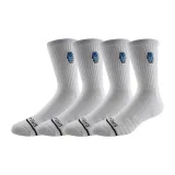 Ace Pure White Long Leg - 4 Pack