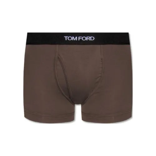 TOM FORD Трусы Мужские 1 Пачка Коричневый