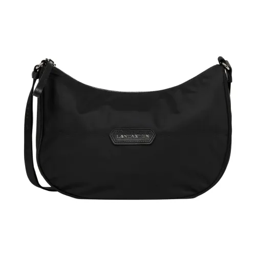 Lancaster Нейлоновая сумка-хобо сумка через плечо женская черная