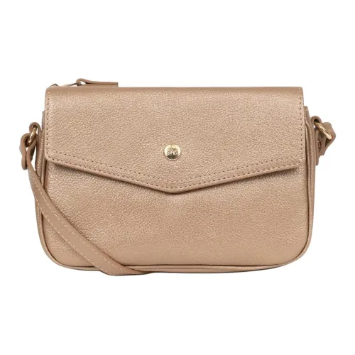 H HEXAGONA Париж GRAIN LEATHER Сумка через плечо Стандартная Женская Золотая