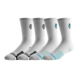 Белый черный + Белый черный + Сине-зеленый + Сине-зеленый - 4 шт