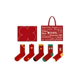 5 пар [Год Змеи Rolling Сокровище] Коробка