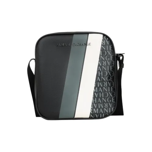 ARMANI EXCHANGEAE Синтетический материал Сумка через плечо Сумка на плечо Мужская Черная
