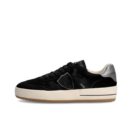 PHILIPPE MODEL Nice Tennis Скейтборд Кроссовки Низкие Черные Женские