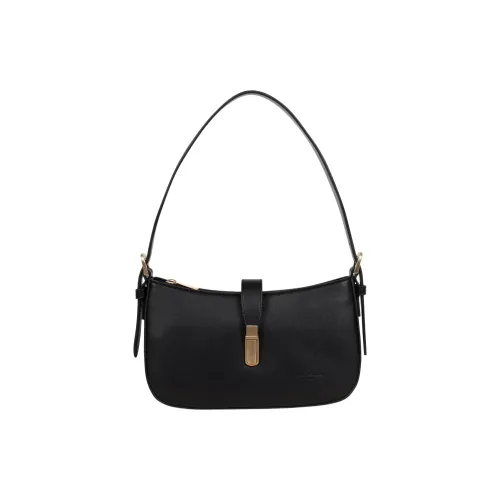 H HEXAGONA Париж Синтетическое волокно Портативная Сумка через плечо Сумка на плечо Стандартная Женская Черная