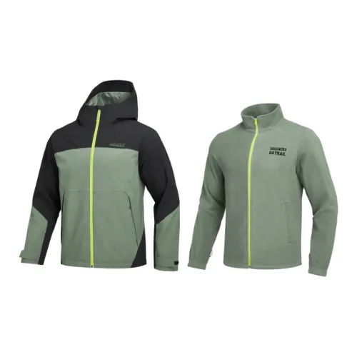 Skechers Драценово-зеленый 035Z Мужская ветровка