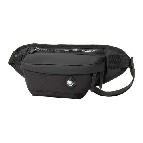 LINING Нейлоновая ткань Sling Сумка Сумка через плечо Банка Сумка Обычный Унисекс Черный