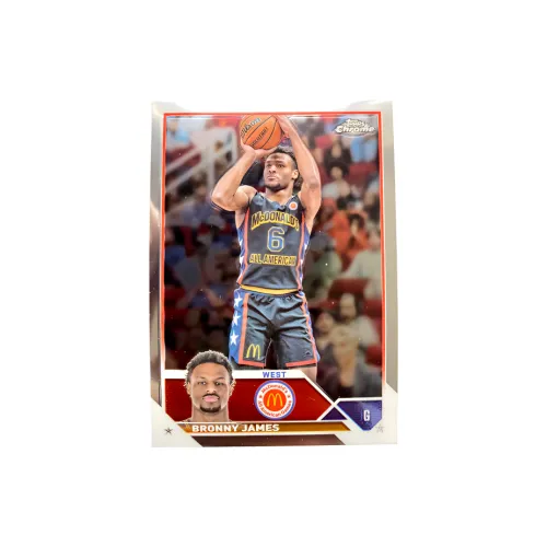 Topps Брауни Джеймс Basketball Card Первая официальная Rookie карта Спортивные карты 1 шт
