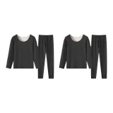 Женский комплект из 2 предметов (черный)