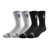 Чисто белый + Чисто белый + Чисто черный + Чисто черный - 4 шт