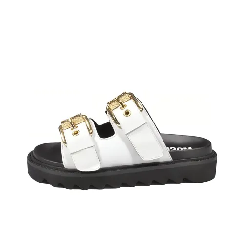 MOSCHINO Слипоны Женские Черные