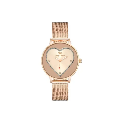 JUZI Women's Watch Кварцевый механизм Стальной ремешок 38 мм Золотой циферблат